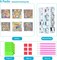Diamond Painting for Kids 8–12 – 6 Pcs Animal Diamond Dots Kits, Arts & Crafts Gift for Boys & Girls, 6" x 6" (Tiger, Leopard, Owl, Eagle, Parrot, Lion)